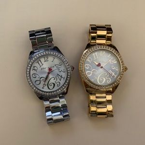 Betsey Johnson Gold watch only